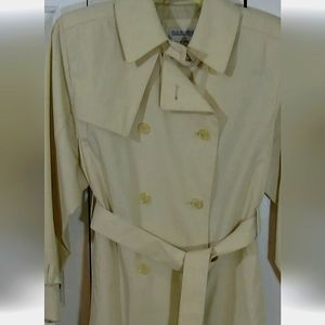Rain Rambler Women's Trench Coat Sz6 Petite